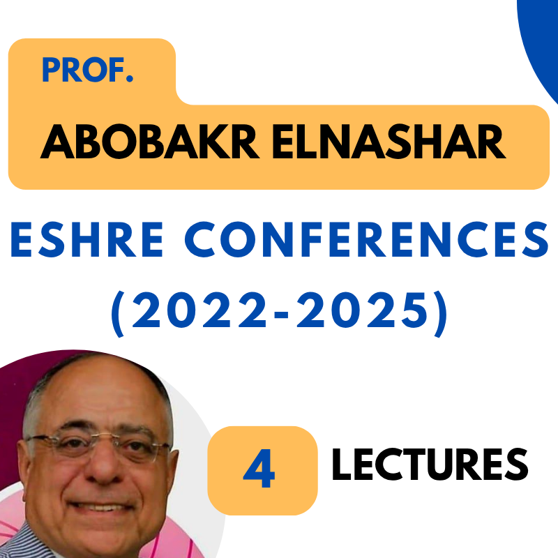 ESHRE CONFERENCES (2022-2025) - Prof AboBakr Elnashar